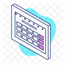 Calendar November Month Month Icon