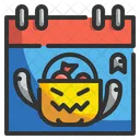 Calendar Halloween Event Icon