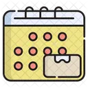 Delivery Schedule Calendar Delivery Date Icon