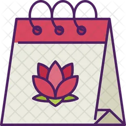 Yoga Calendar  Icon