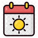 Vacation Lineal Color Icon
