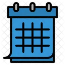 Calendar Schedule Timetable Class Classroom Icon