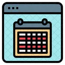 Calendar Website Online Icon