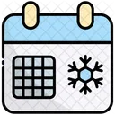 Calendar Christmas Day Icon