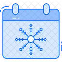 Calendar Snow Winter Icon
