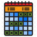 Day Date Book Slot Icon
