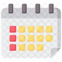 Calendar Time And Date Event Icon