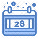 Calendar Date Thanks Day Icon