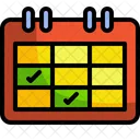 Calendar Time And Date Schedule Icon