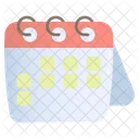 Calendar Date Planner Icon