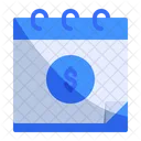 Earning Schedule Money Icon