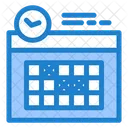 Calendar Schedule Time Table Icon