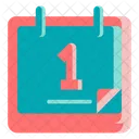 Calendar First Day Date Icon