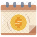 Calendar Payday Salary Icon