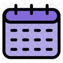Calendar Business Date Icon