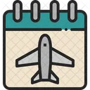 Calendar Appointment Flight Icon