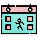 Calendar Competition Race Icon