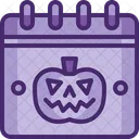 Calendar Event Halloween Icon