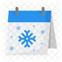 Calendar Winter Celebration Icon