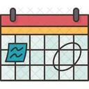 Calendar Deadline Day Icon