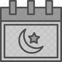 Calendar Date Eid Mubarak Icon