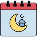 Calendar Eid Mubarak Fasting Icon