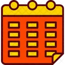 Calendar Delivery Logistics Icon