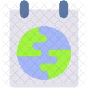 Calendar Mother Earth Day Ecology And Environment Icon