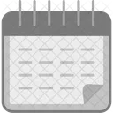 Calendar Date Interface Icon