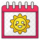 Calendar Time And Date Vacations Icon