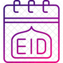 Calendar Date Eid Icon