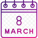 Calendar Day Feminism Icon