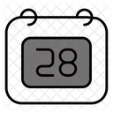 Calendar Date Schedule Icon