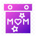 Calendar Mother Mother Day Icon