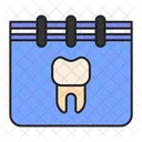 Calendar Date Teeth Icon