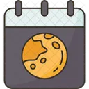 Calendar Month Lunar Icon