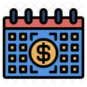 Calendar Money Date Icon