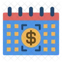 Calendar Money Date Icon