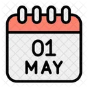 Calendar Labour Day Date Icon