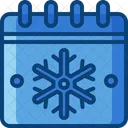 Calendar Winter Season Icon