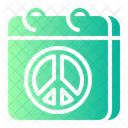 Calendar Peace Time And Date Icon