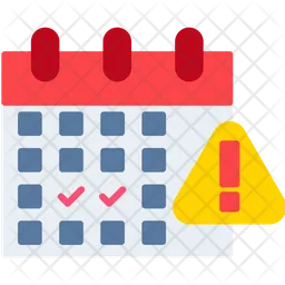 Calendar Alert  Icon