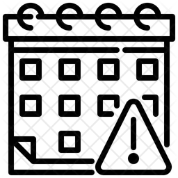 Calendar alerts  Icon