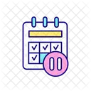 Calendar Day Date Icon