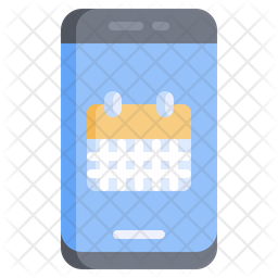 Calendar App Icon Download in Flat Style Calendar App Icon Download in Flat Style