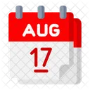 Calendar Aug  Icon