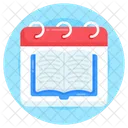 Appointment Book Calendar Book Agenda Icon