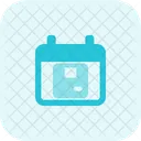 Calendar Box Package Date Delivery Day Icon