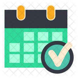 Calendar Check  Icon