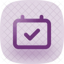 Calendar Check In Lc Icon